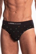 SLIPY MĘSKIE STANDARD M-1088SD 2-PACK - CZARNY-GRANATOWY, M LAMA
