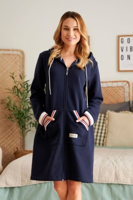 SZLAFROK DAMSKI SMZ.4508 J/25 - NAVY_BLUE, S DOCTOR NAP