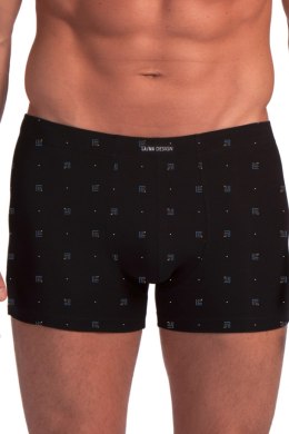 SZORTY MĘSKIE M-1091SZ 2PACK - CZARNY-GRANATOWY, XL LAMA