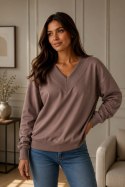 BLUZA VIOLETTE - OLIWKA, S, OLI OFF PINK