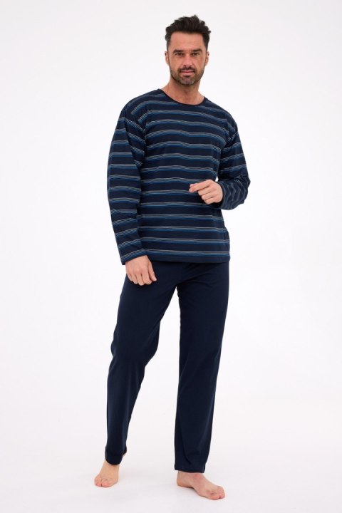 PIŻAMA MĘSKA DR 138 J/25 - JEANS, XXL, 138/56 CORNETTE
