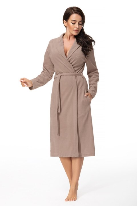 SZLAFROK DAMSKI FR-291 3XL - PUDROWY RÓŻ, 3XL DOROTA