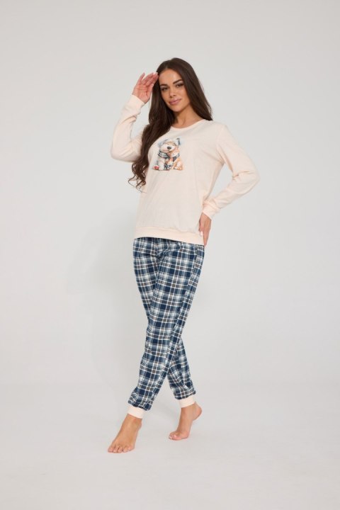 PIŻAMA DAMSKA DR 671/478 HOME FRIENDS - ECRI, S CORNETTE