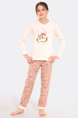 PIŻAMA GIRL YOUNG DR 592/200 SNACK - ECRI, 158-164 CORNETTE