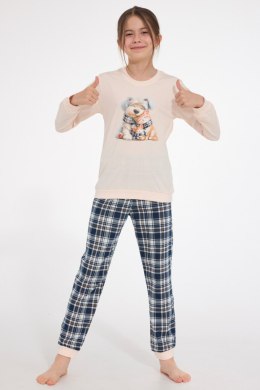 PIŻAMA GIRL YOUNG DR 592/203 HOME FRIENDS - ECRI, 158-164 CORNETTE