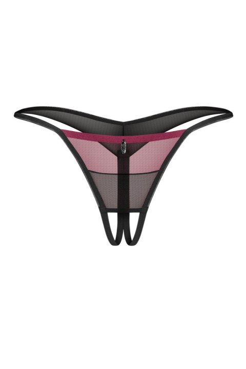 Parisel stringi otwarte - WIELOBARWNY, 2XL/3XL OBSESSIVE