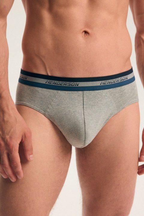 SLIPY MĘSKIE FAR 2PAK 45787 AW26 - SZARY-DENIM, M HENDERSON