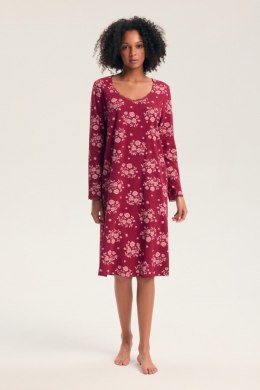 KOSZULA DAMSKA GRETA 45407 AW23 - KARMINOWY, L HENDERSON LADIES