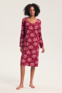 KOSZULA DAMSKA GRETA 45407 AW23 - KARMINOWY, L HENDERSON LADIES