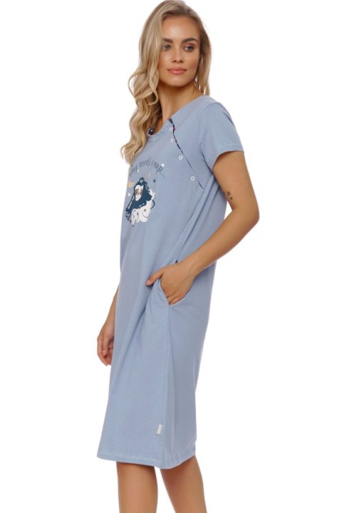KOSZULA DAMSKA TCB 9992 BIG - GRAPHITE, XXL DOCTOR NAP