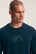 PIŻAMA MĘSKA FIN 45499 AW26 - DENIM-GRANAT, L HENDERSON