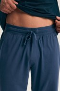 PIŻAMA MĘSKA FIN 45499 AW26 - DENIM-GRANAT, L HENDERSON
