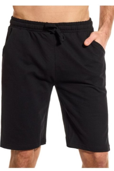 SZORTY MĘSKIE TS001 - SZARY MELANŻ, XXL, 6 NOVITI
