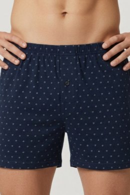 BOKSERKI MĘSKIE LUŹNE BB012 4XL-5XL - GRAFITOWY, 5XL NOVITI