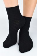 SKARPETY DAMSKIE SB128 - CZARNY, 36-41, 1 NOVITI