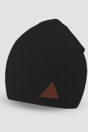 CZAPKA CHŁOPIĘCA PROSTA CP005 - GRAFITOWY, 42-48 NOVITI