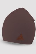 CZAPKA CHŁOPIĘCA PROSTA CP005 - GRAFITOWY MELANŻ, 42-48 NOVITI