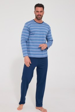 PIŻAMA MĘSKA 138 J/26 - SZARY, 2XL, 138/59 CORNETTE