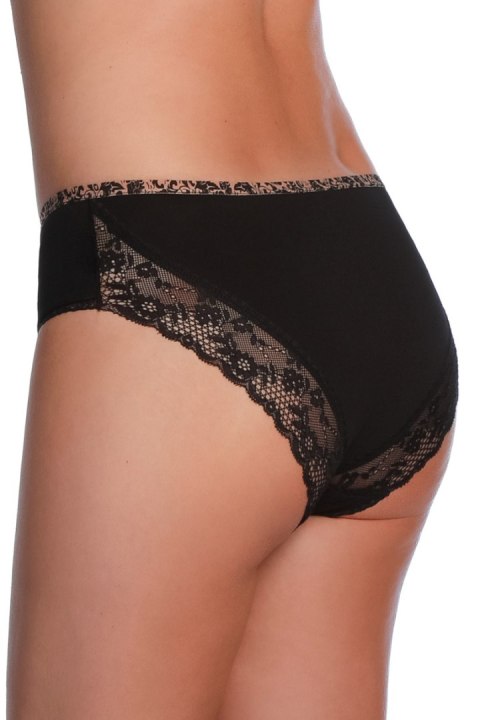 FIGI DAMSKIE BIKINI L-1604BI - CZARNY-MOCCA, XL LAMA