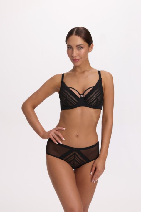 Biustonosz Semi-Soft Alicia 1395 CZARNY - CZARNY, 85E GAIA