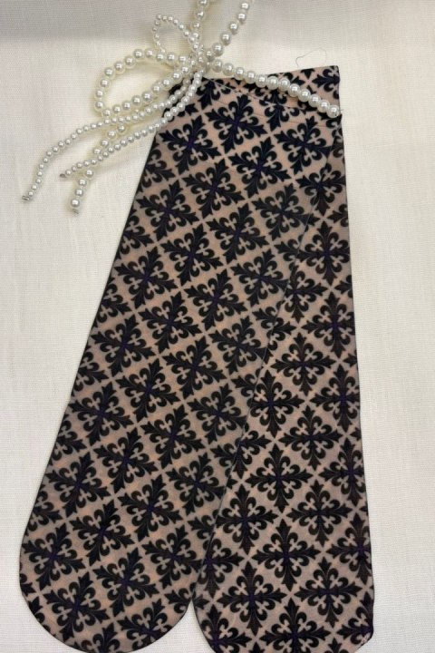 SKARPETKA WZR 421 - BEIGE, UNI MAGNETIS