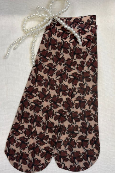 SKARPETKA WZR 416-N - BEIGE, UNI MAGNETIS