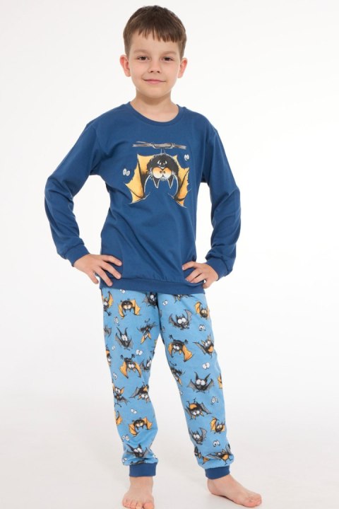 PIŻAMA BOY KIDS DR 593/188 BAT 3 - JEANS, 110-116 CORNETTE
