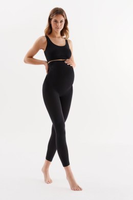 SEAMLESS LEGGINGS MAMA - NERO, S/M GABRIELLA