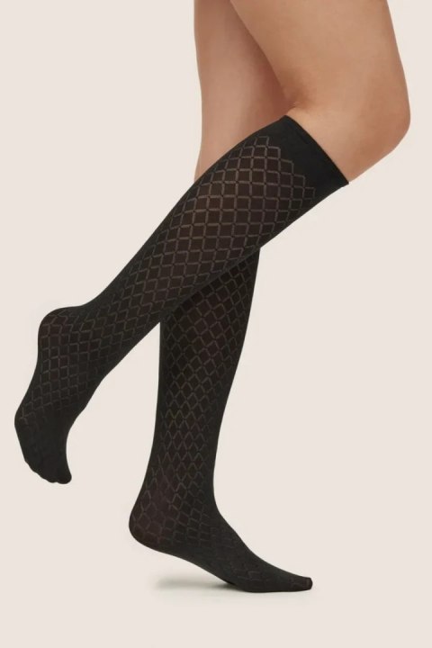 Podkolanówki Sora - BLACK, UNI GABRIELLA