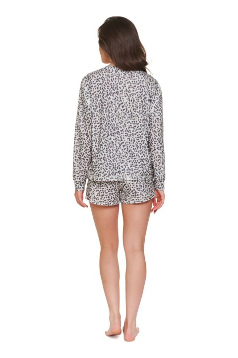 PIŻAMA DAMSKA PM.7533 - CREAM_LEO, XL DOCTOR NAP