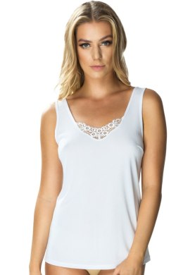 KOSZULKA DAMSKA SZR-80919- KARINA MAXI - CZARNY, 58 MEWA