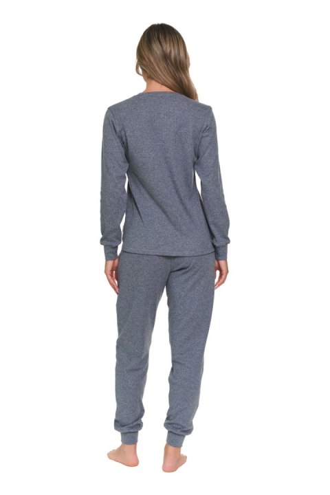 PIŻAMA DAMSKA PM.7567 - DARK_GREY, L DOCTOR NAP