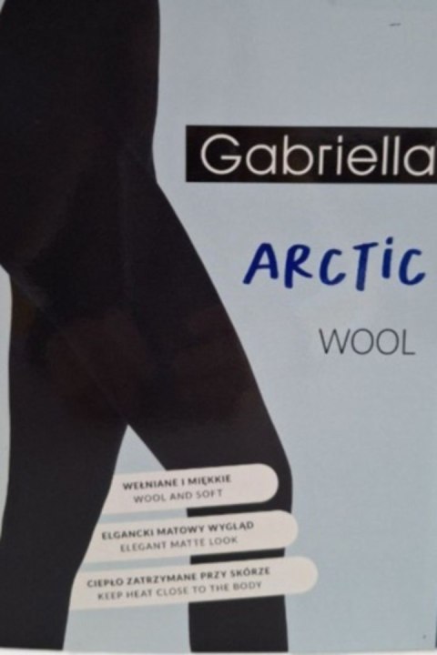 RAJSTOPY ARCTIC WOOL - CHOCOLATE, 3/4 GABRIELLA