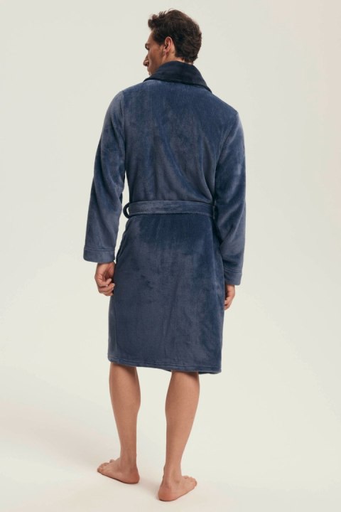 SZLAFROK MĘSKI NANTES 43375 AW25 - GRANAT, XL HENDERSON