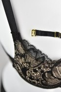 BIUSTONOSZ JULIA PUSH 19167 BLACK BEIGE - CZARNO-BEŻOWY, 80C MEDIOLANO