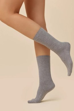 Skarpetki z wełną kaszmir GB012 - BLACK, 35/38 GABRIELLA