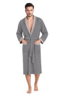 SZLAFROK MĘSKI BAWEŁNA FR-005 - MELANŻ, XL, 3 DOROTA