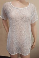 SUKIENKA PLAŻOWA SP 20 ECRU - ECRU, S/M AVA SWIMWEAR