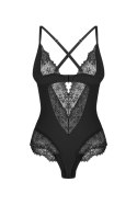 Sparkly Night body - CZARNY, 2XL/3XL OBSESSIVE