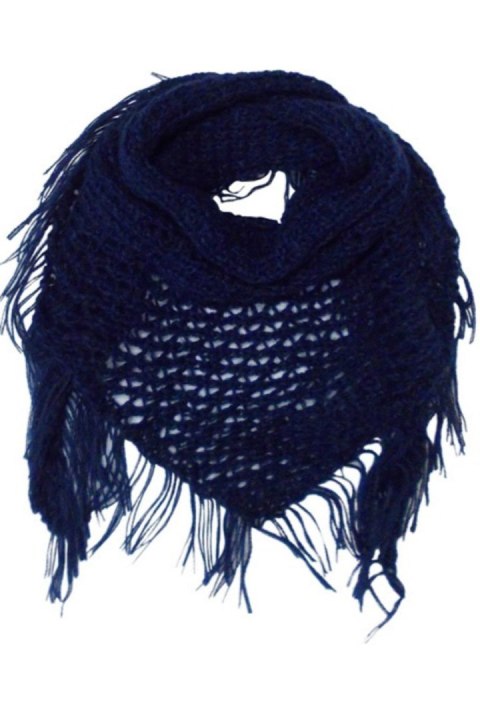 CHUSTKA 42-603 - MIX CIEMNE KOLORY, UNIWERSALNY AJS