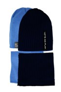 CZAPKA+TUBA-KOMIN 48-411 - GRAFIT, 52-56 AJS