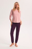 PIŻAMA DAMSKA GINGER 45415 AW26 - RÓŻOWY-FIOLET, S HENDERSON LADIES
