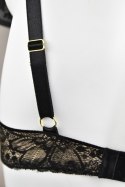 BIUSTONOSZ JULIA PUSH 19167 BLACK BEIGE - CZARNO-BEŻOWY, 65C MEDIOLANO