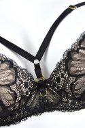 BIUSTONOSZ JULIA PUSH 19167 BLACK BEIGE - CZARNO-BEŻOWY, 80C MEDIOLANO