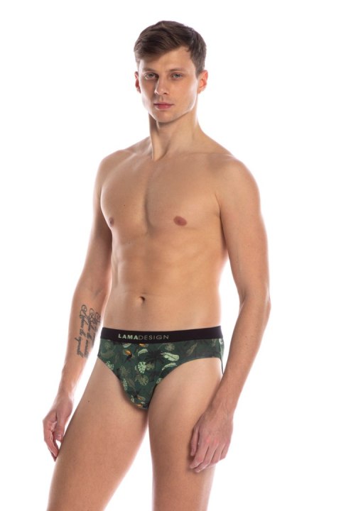 SLIPY MĘSKIE STANDARD M-999SD - CZARNY-ZIELONY, XL LAMA SLIPY MĘSKIE STANDARD M-999SD - CZARNY-ZIELONY, XL LAMA