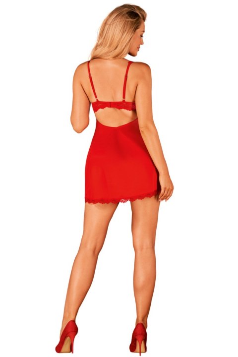 AMOR CHERRIS KOSZULKA I STRINGI - CZERWONY, S/M OBSESSIVE AMOR CHERRIS KOSZULKA I STRINGI - CZERWONY, S/M OBSESSIVE