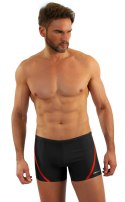 BOKSERKI KĄPIELOWE MĘSKIE BD 366 - CZARNY, XL, 366 SESTO SENSO