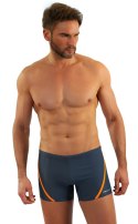 BOKSERKI KĄPIELOWE MĘSKIE BD 366 - CZARNY, XL, 366 SESTO SENSO