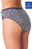 FIGI DAMSKIE LPC 503 B23 - BRZOSKWINIOWY-GRANATOWY, XXL KEY