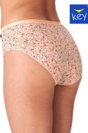 FIGI DAMSKIE LPC 503 B23 - BRZOSKWINIOWY-GRANATOWY, XXL KEY
